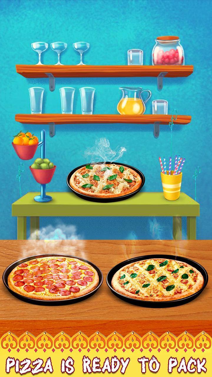 Pizza Maker Pizza Cooking Game स्क्रीनशॉट 1