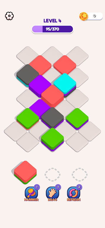 Block Sort 3D - ASMR Tile Sort Zrzut ekranu 0