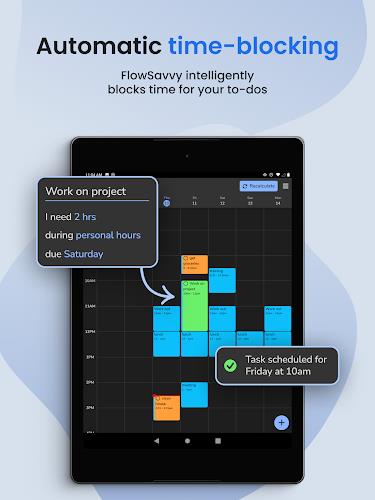 FlowSavvy: Time Block Planner 螢幕截圖 0