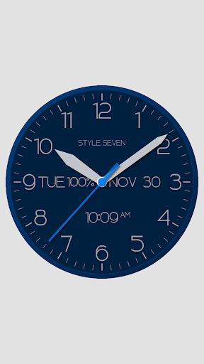 Modern Analog Clock-7 Скриншот 3