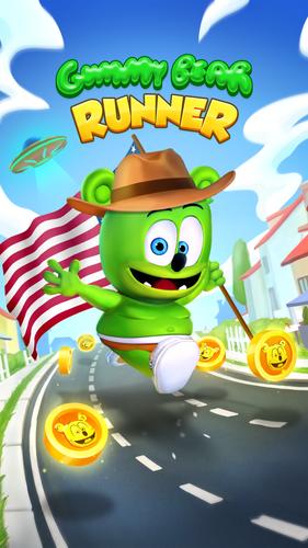 Gummy Bear Run-Endless runner ภาพหน้าจอ 0