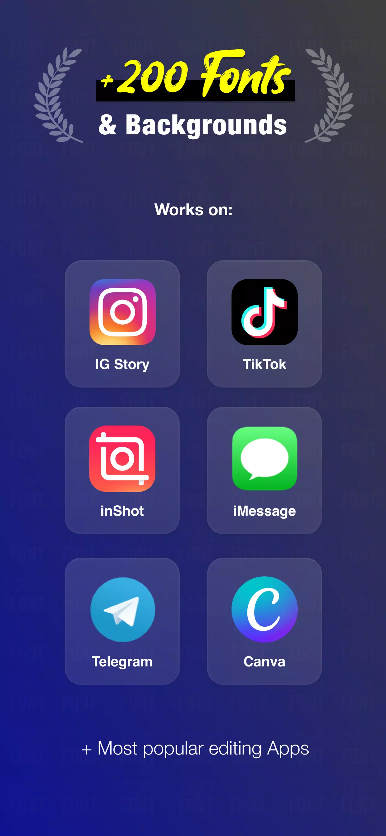 StoryFont for Instagram Story Captura de tela 1