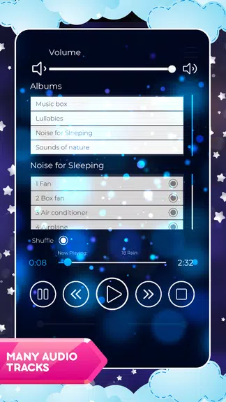 Baby night light - lullabies w ဖန်သားပြင်ဓာတ်ပုံ 2