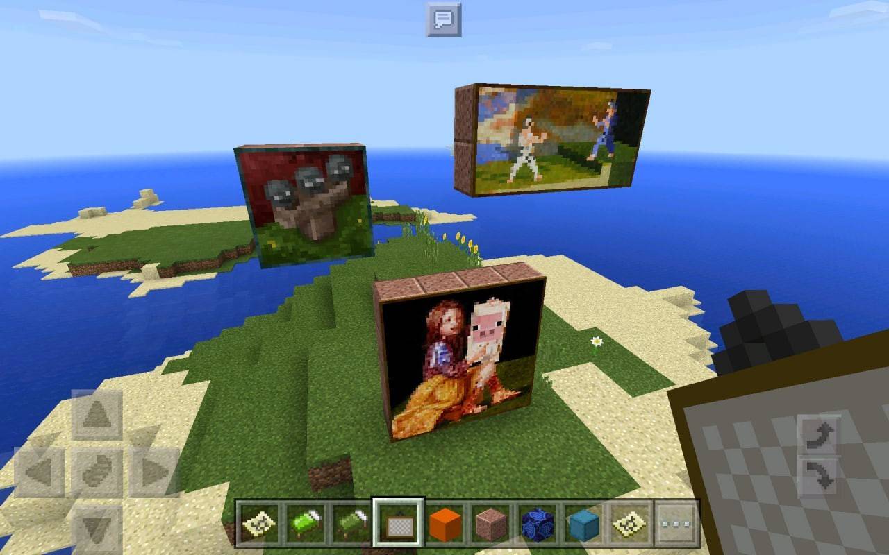 Pinturas em Miinecraft