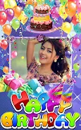 Schermata Birthday Photo Frames & Editor 1