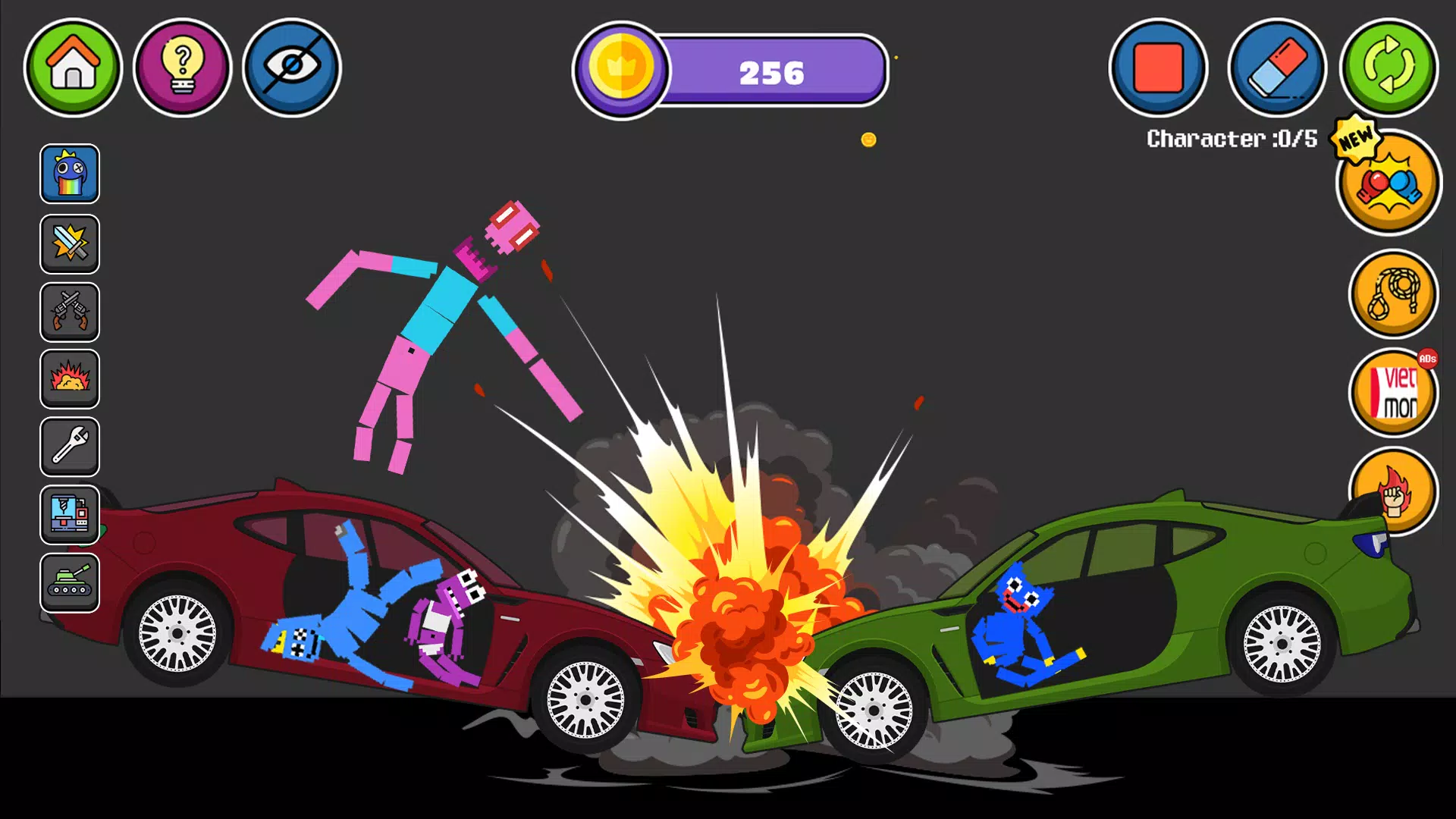 Blue Monster Playground 螢幕截圖 2