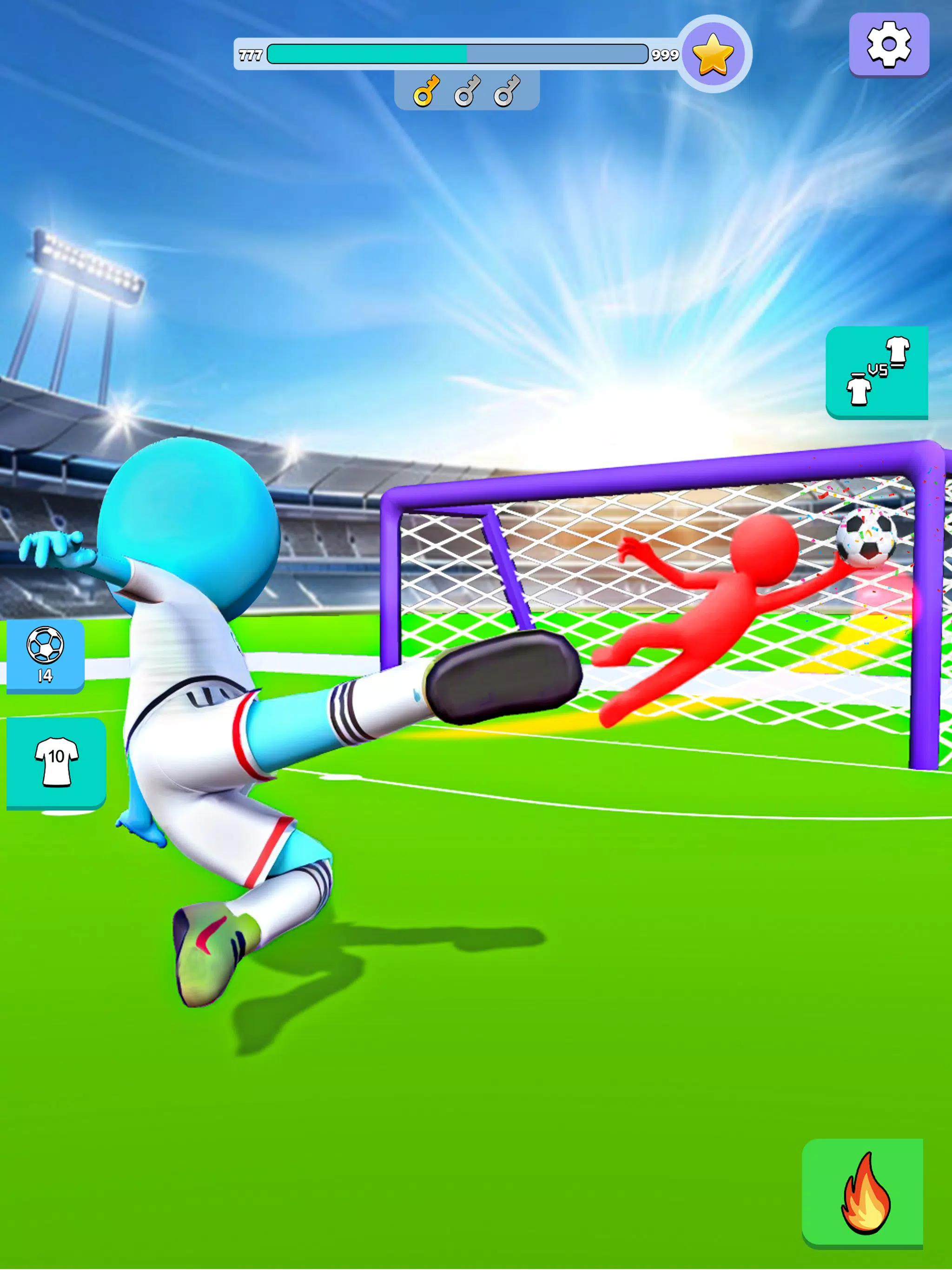 Kick It – Fun Soccer Game Capture d'écran 0