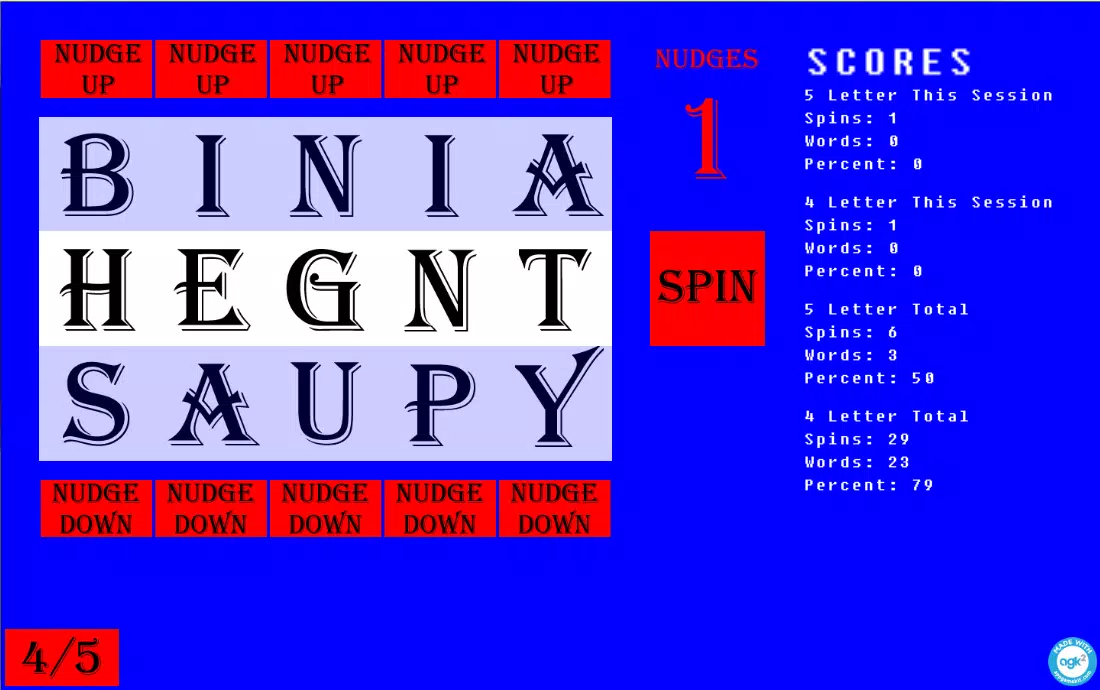 Spin Word Captura de tela 1