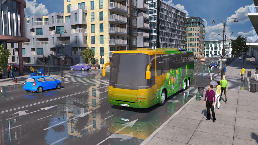 Bus Simulator 3D: Bus Game 23 Schermafbeelding 1