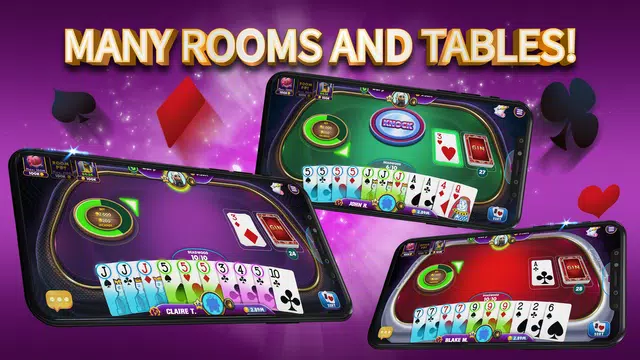 Schermata Gin Rummy Elite: Online Game 2