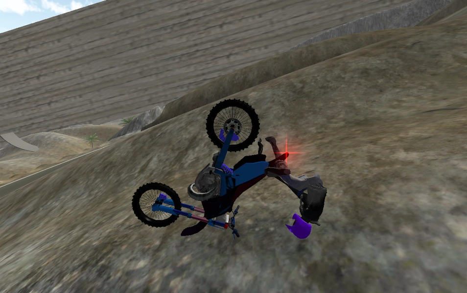 Motocross Uphill Park Screenshot 0