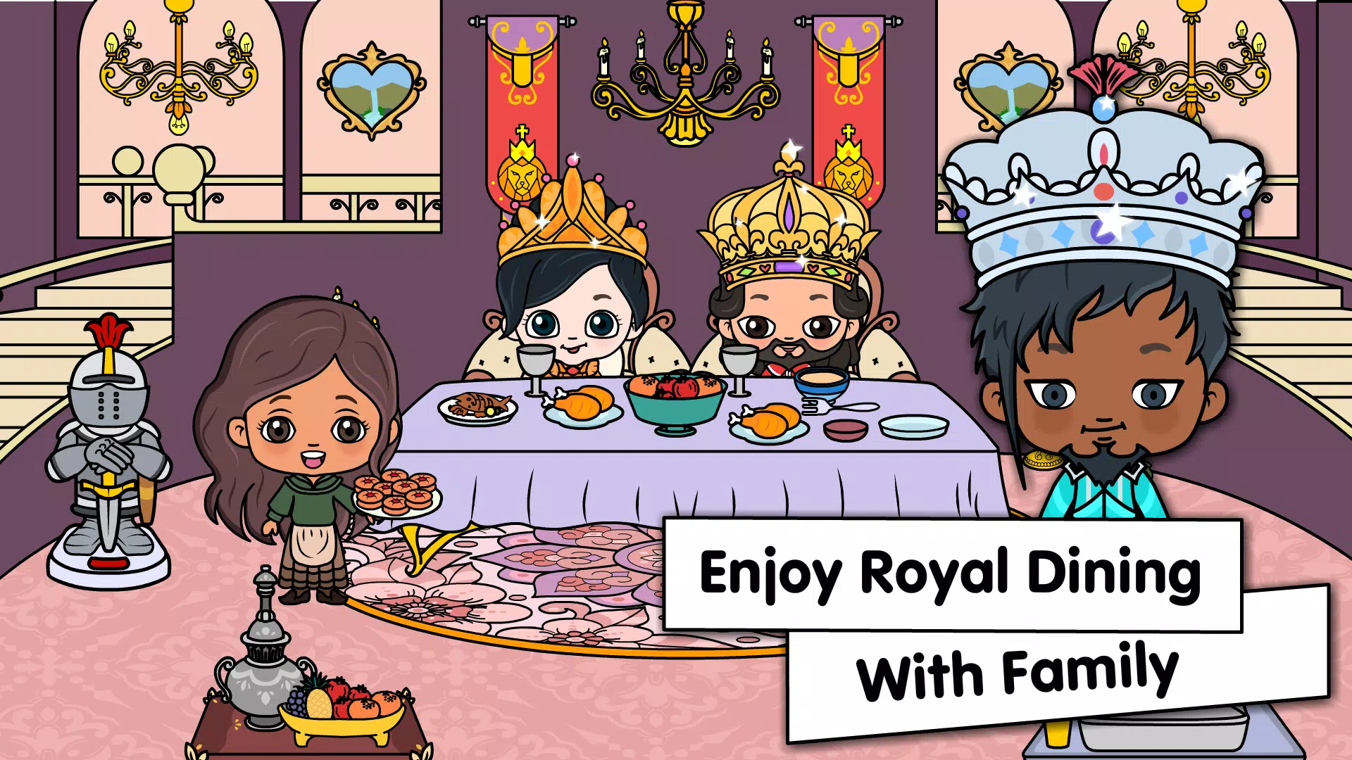 Tizi Town Princess Castle Game Скриншот 1