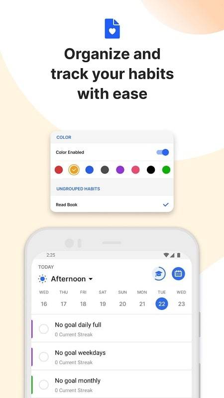 Habitify: Daily Habit Tracker Скриншот 2