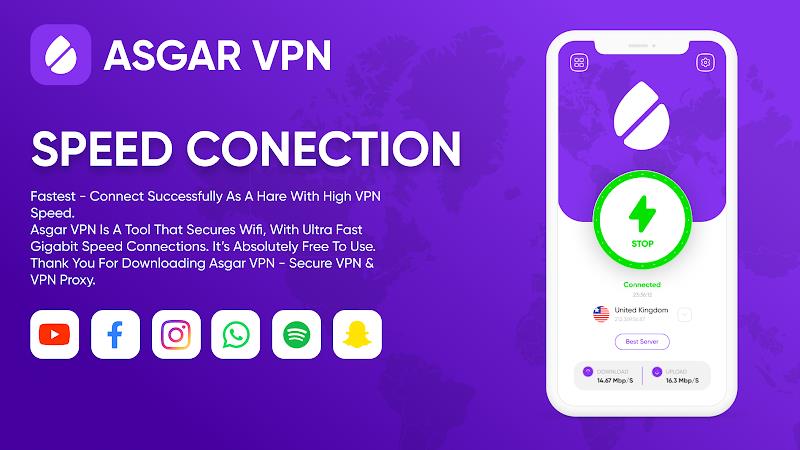 Asgar VPN Captura de pantalla 1