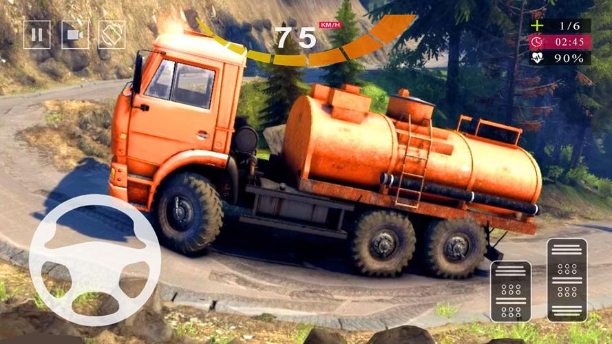 Oil Tanker Truck Games - Truck ภาพหน้าจอ 0