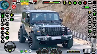 Offroad Jeep Driving:Jeep Game 螢幕截圖 1