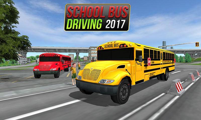 School Bus Driving Game Ảnh chụp màn hình 0