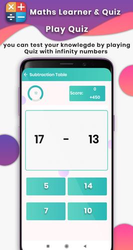 Learn Math : mental arithmetic স্ক্রিনশট 3