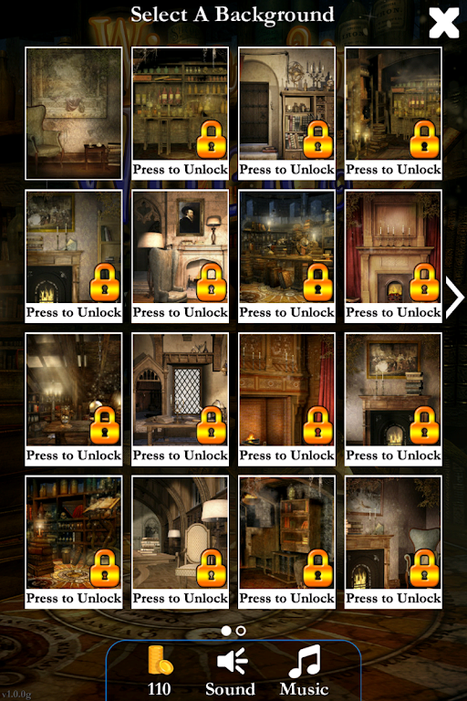 Tripeaks Solitaire - Wizards 螢幕截圖 1