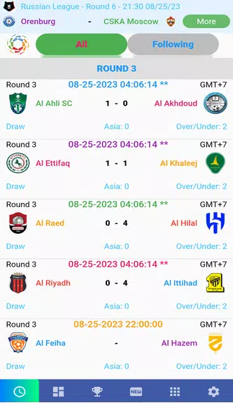 Saudi League Matches 螢幕截圖 0