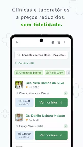 Medprev: Agende Médico e Exame 스크린샷 1