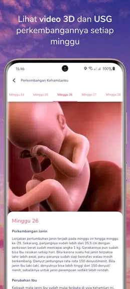 BukuBumil - Pregnancy Tracker 螢幕截圖 1