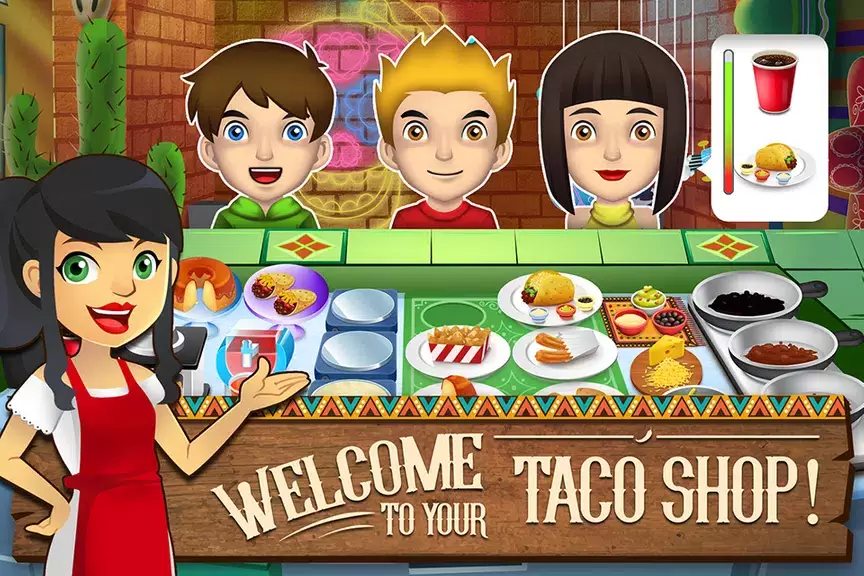 My Taco Shop: Food Game Schermafbeelding 0