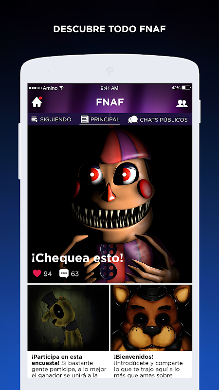 FNAF Amino en Español Screenshot 1