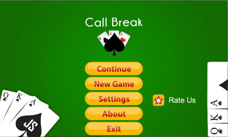 Call Break++ 螢幕截圖 1