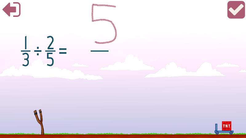 Dividing Fractions Math Game Ảnh chụp màn hình 3