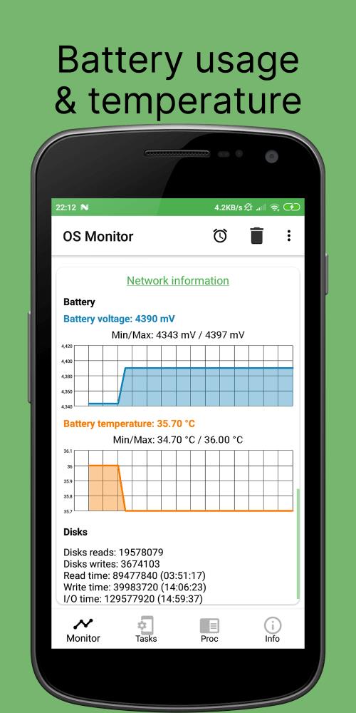 OS Monitor: Tasks Monitor 스크린샷 3