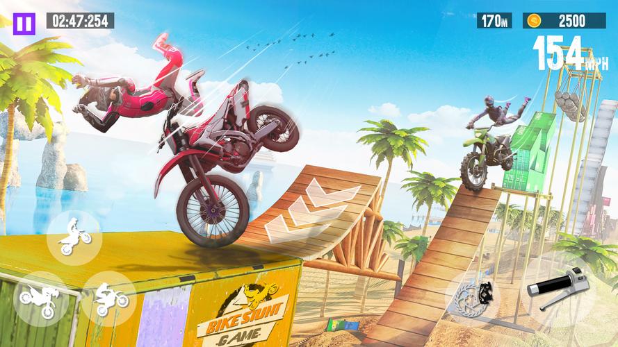 Bike Games 3D: Bike Stunt Game Capture d'écran 1