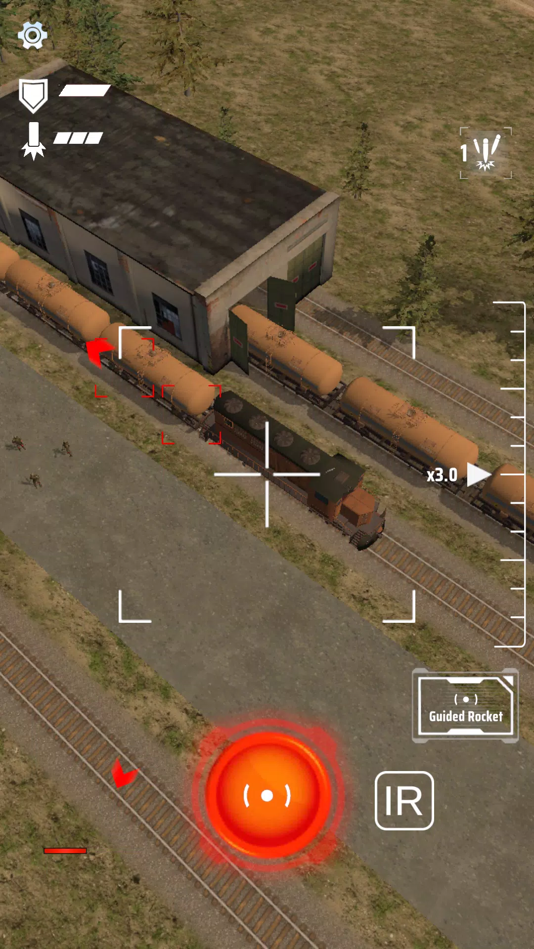 Drone Strike Military War 3D Captura de tela 3