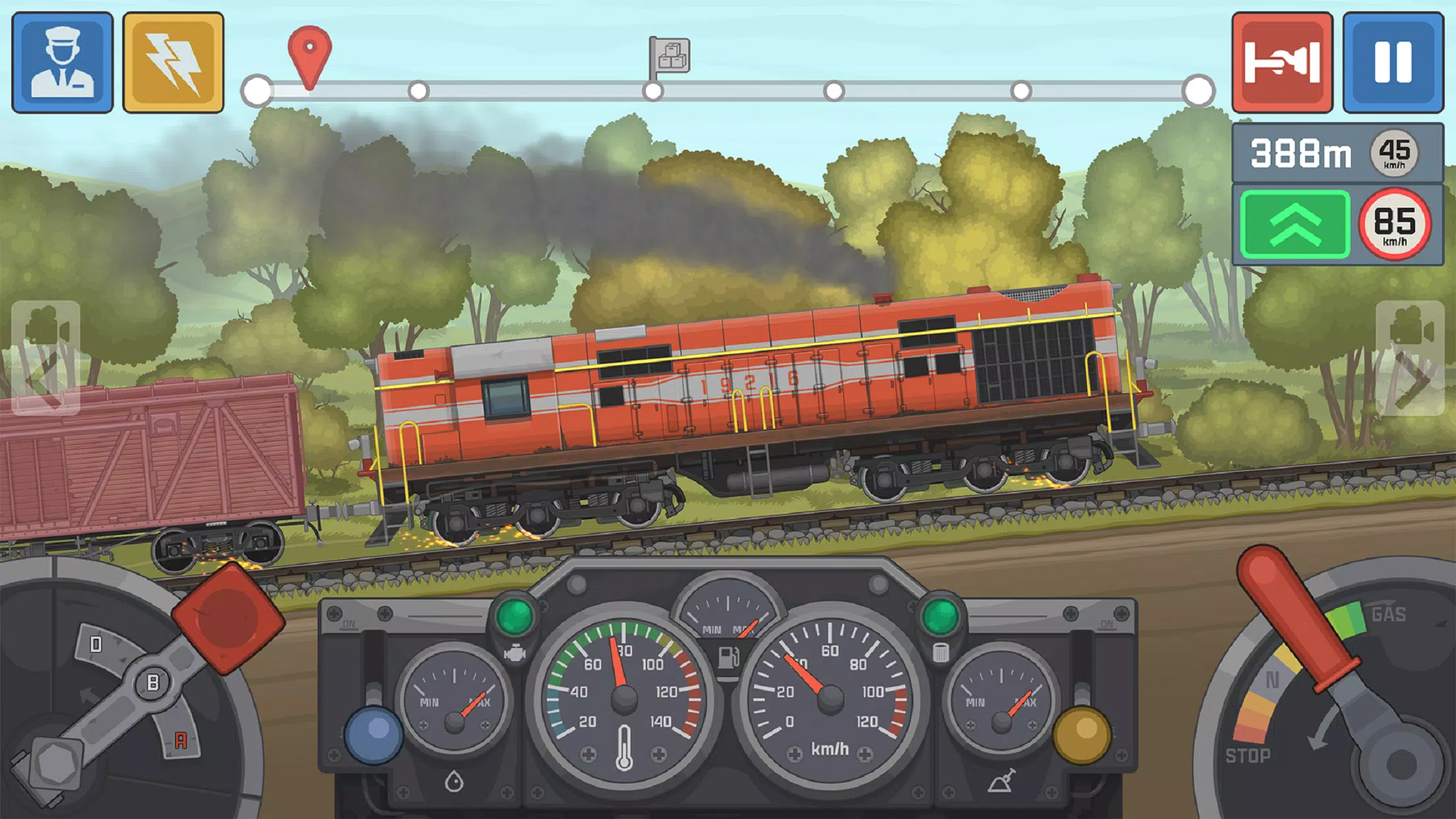 Train Simulator Schermafbeelding 1