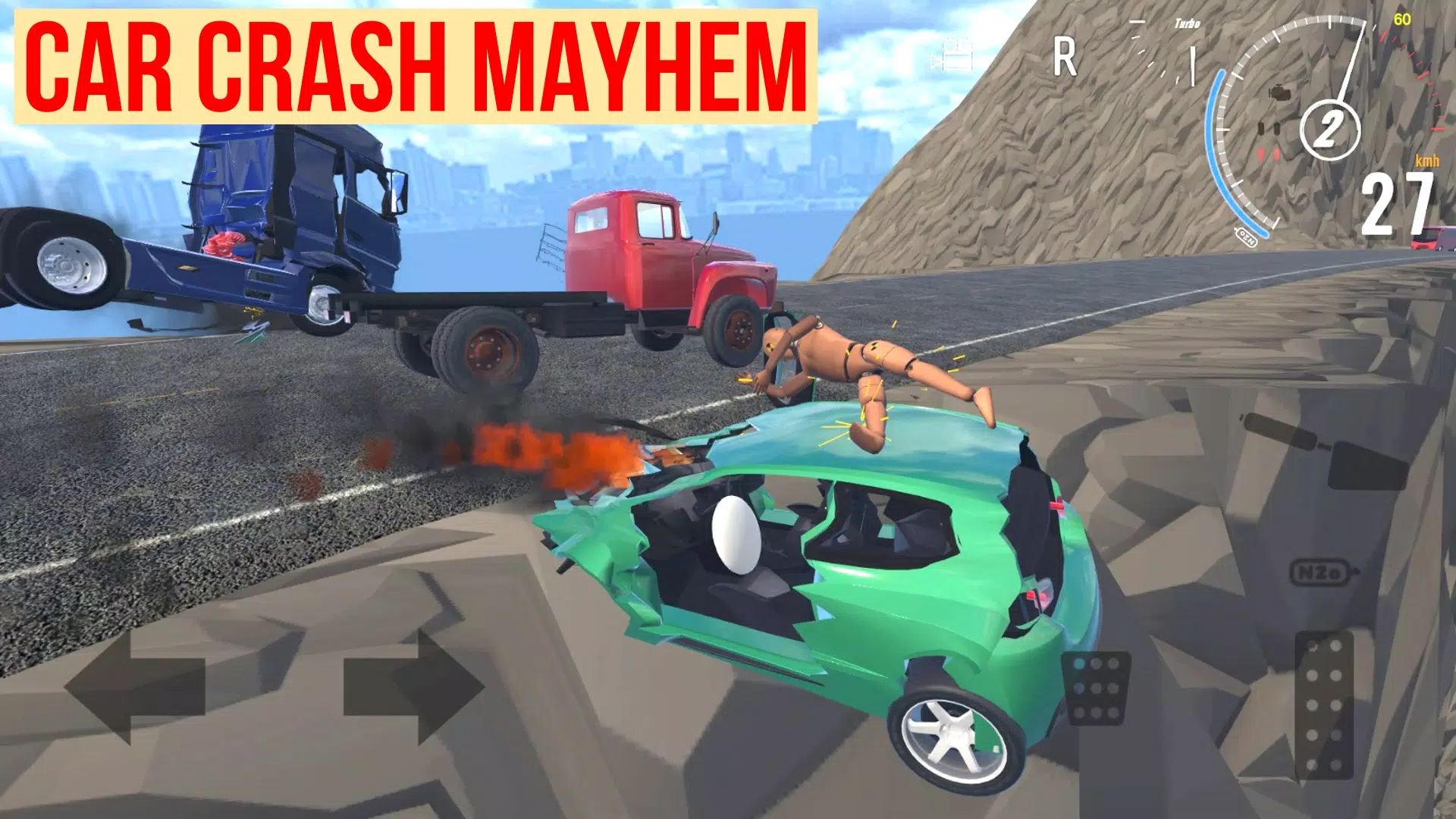 Car Crash Mayhem Ekran Görüntüsü 1