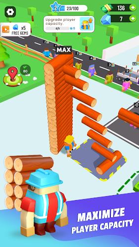 Wood Factory – Lumber Tycoon স্ক্রিনশট 1