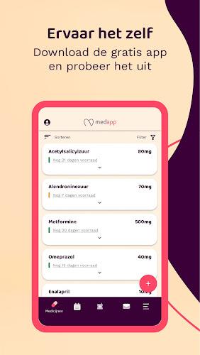 MedApp: jouw medicijnapp স্ক্রিনশট 1