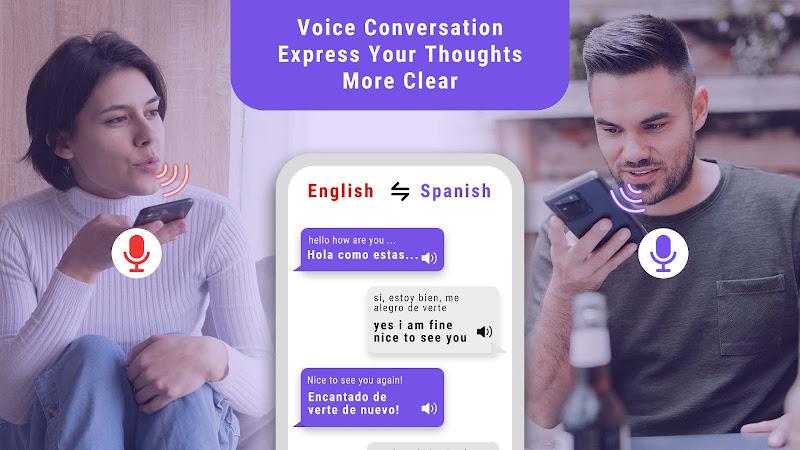 Translate Less with Text Voice Captura de pantalla 1