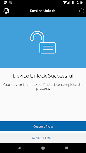 AT&T Device Unlock Schermafbeelding 1