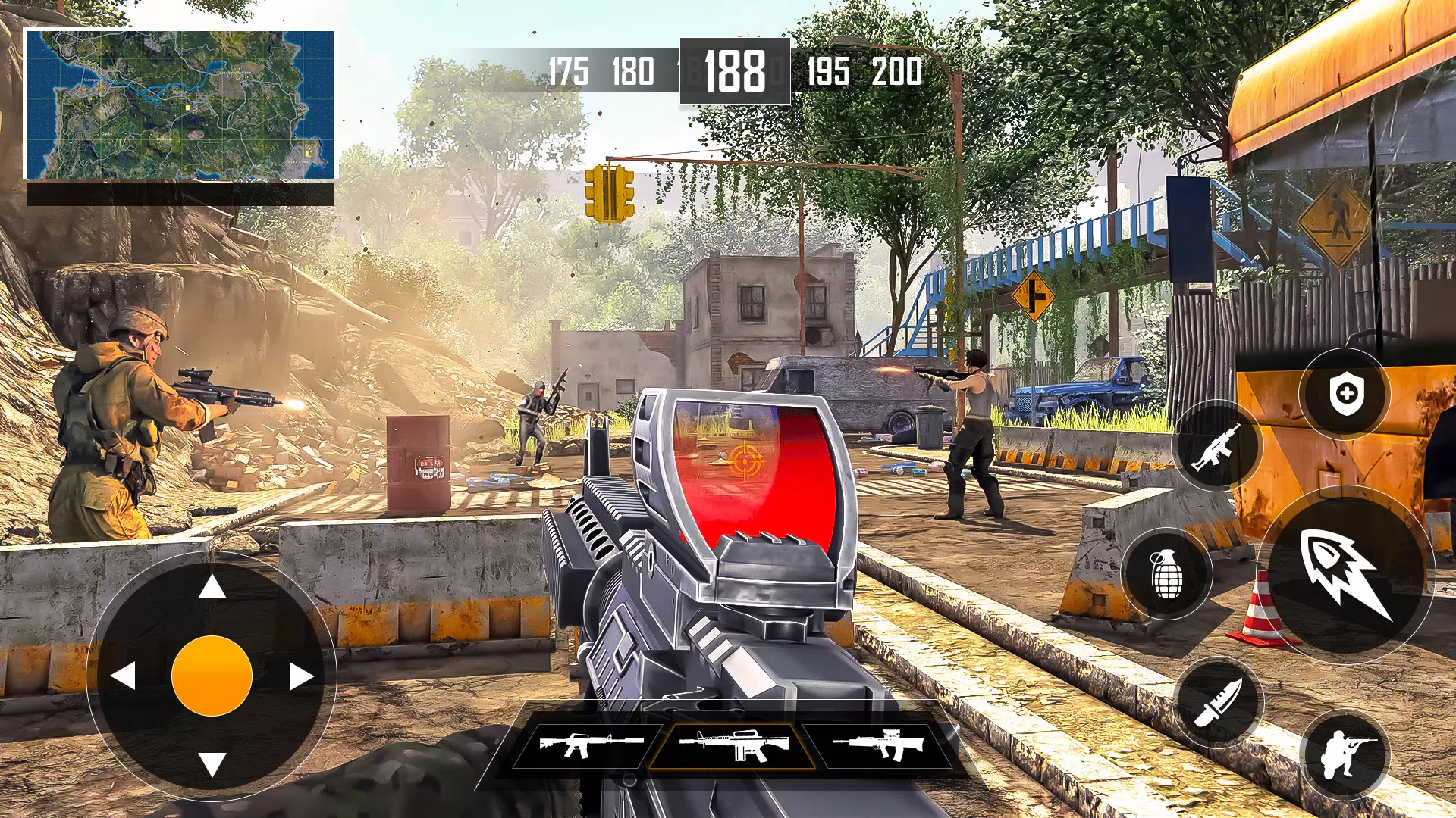 FPS Commando Mission- War Game Screenshot 2