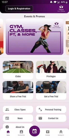 TRUE FITNESS Singapore Captura de tela 1