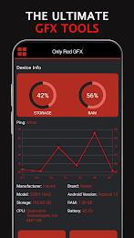 Only Red Settings GFX Tool Скриншот 0