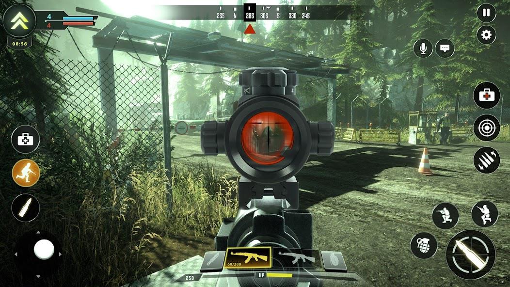 Sniper Game: Shooting Gun Game Mod Zrzut ekranu 3