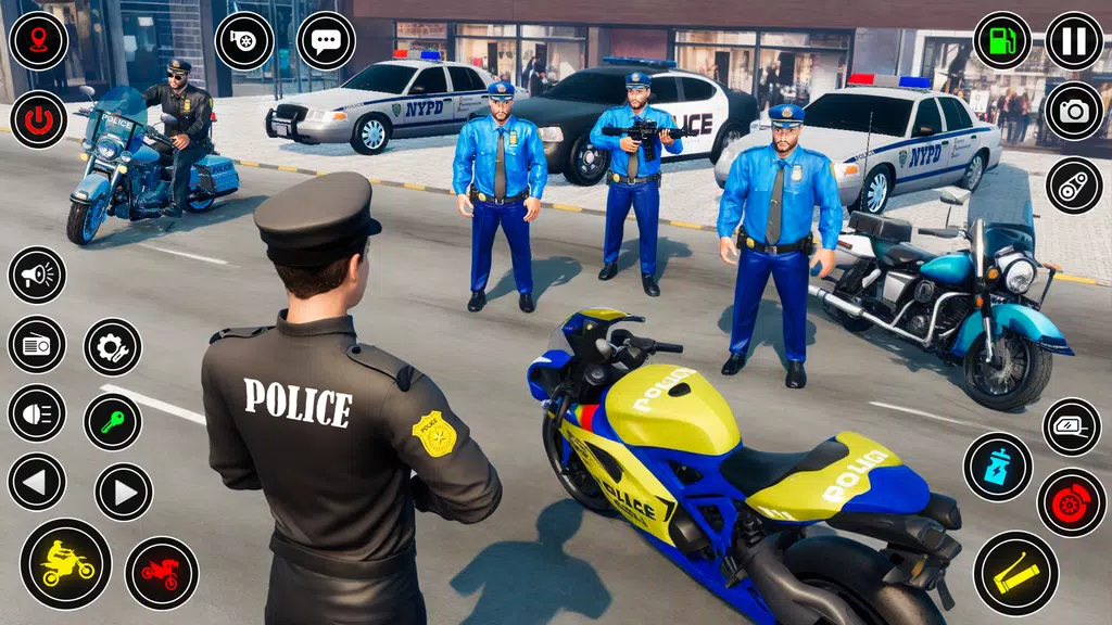 Police bike Stunt Bike Racing Schermafbeelding 2