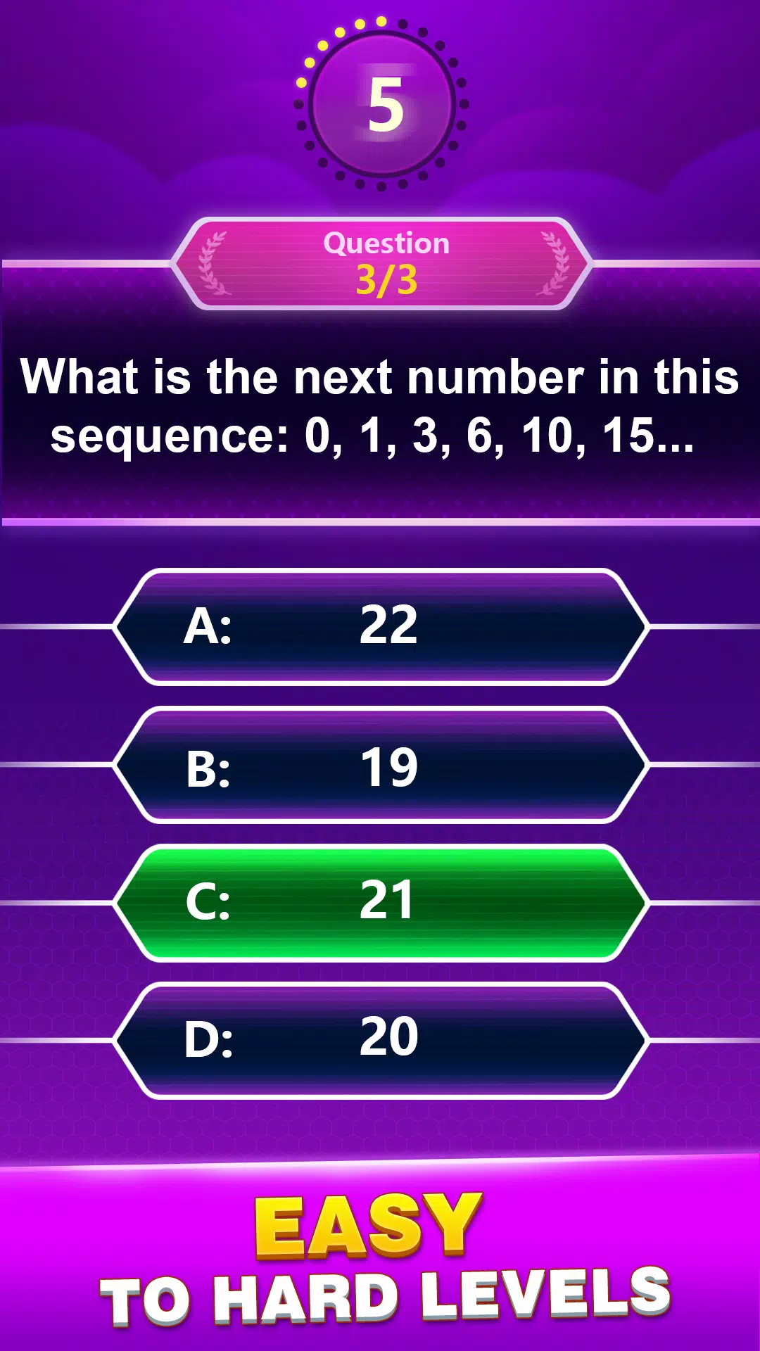 Math Trivia Ekran Görüntüsü 3