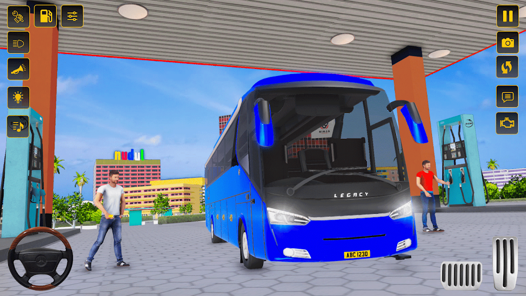 Real Bus Simulator 3d Bus Game 螢幕截圖 1