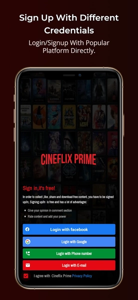 Cineflix Prime: Movies & Shows应用截图第1张