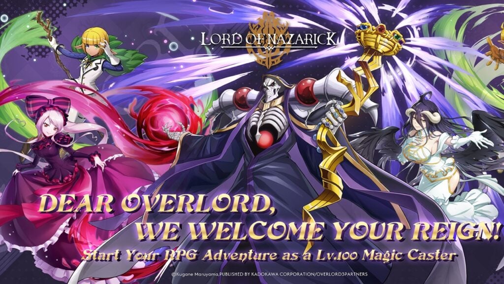 Overlord Mobile Game Now Live: Lord of Nazarick Pre-Registration Open