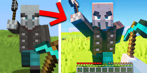 Animation mod Minecraft addon ภาพหน้าจอ 0