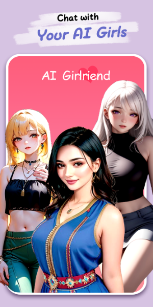 AI Girlfriend - AI Girls ภาพหน้าจอ 1